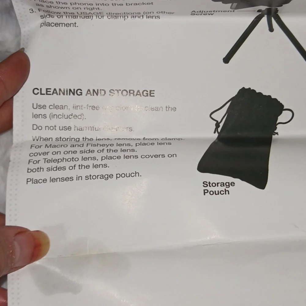 Bell And Howell Tac 10X Zoom Smartphone Lens Kit. New